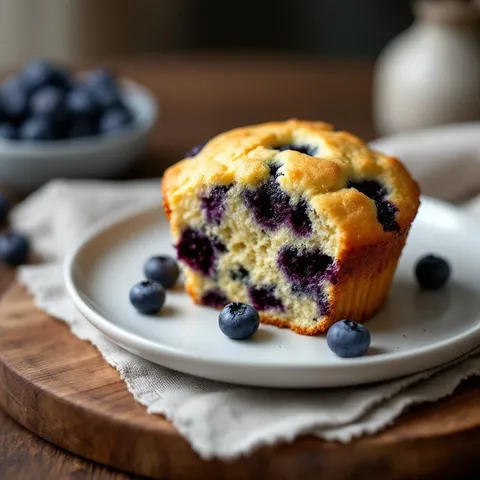 Muffin, blueberry