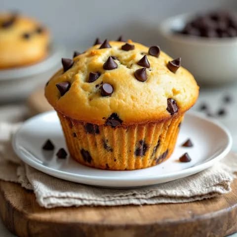 Muffin, chocolate chip