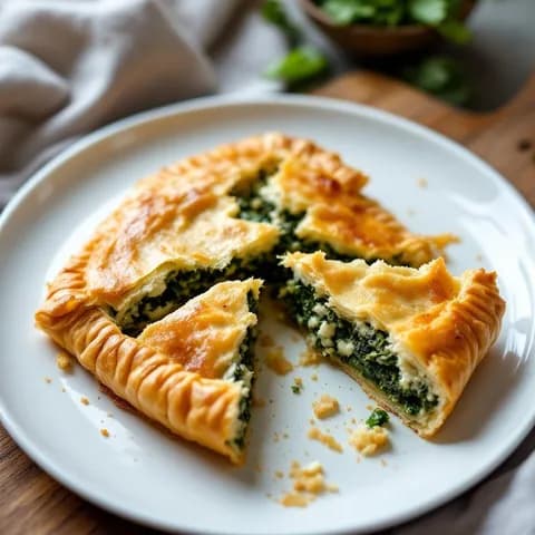 Spanakopita (spinach pie)