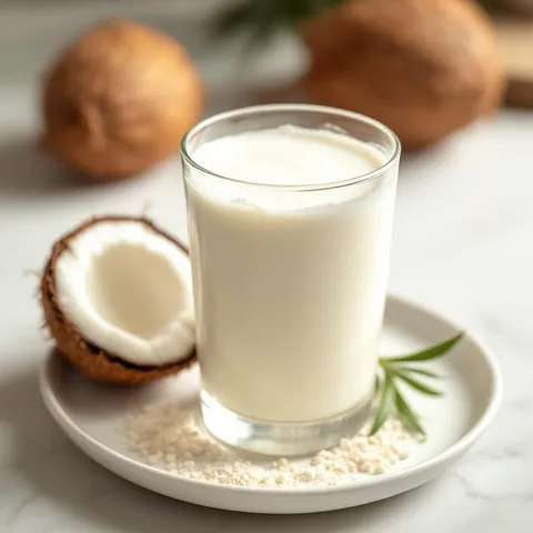 Coconut milk, beverage