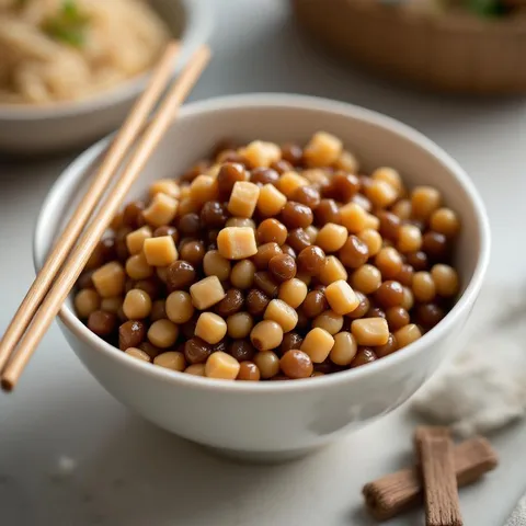 Natto (fermented soybeans)