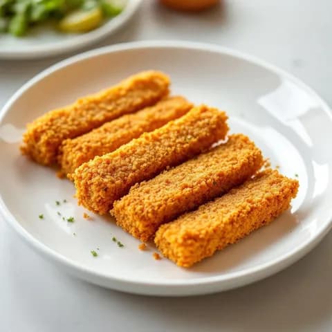 Plant-based chicken strips