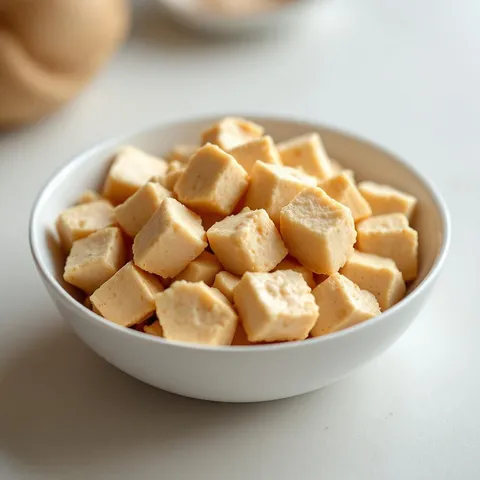 Soy chunks (soya chunks), hydrated