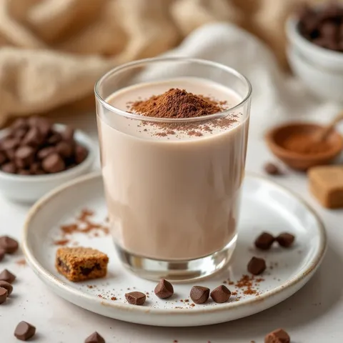 Soy milk, chocolate