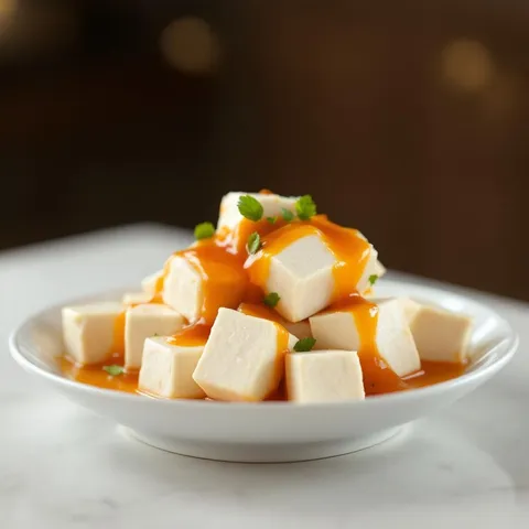 Tofu, extra firm, prepared with nigari