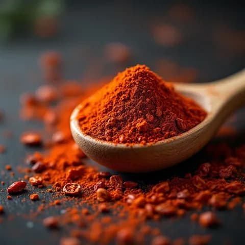 Red chili pepper, dried
